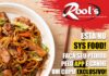 Rool’s Restaurante atendendo no sistema Delivery almoço e jantar