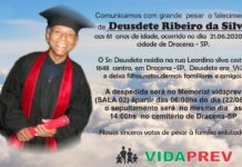 Falecimento 22/06/20