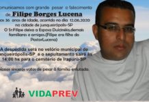 Falecimento 12/06/20