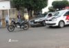 Acidente entre moto e veículo deixa mulher ferida na Vila Barros em Dracena