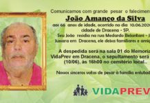 Falecimento 10/06/20