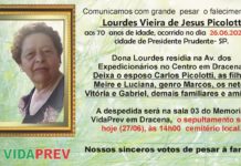 Falecimentos 27/06/20