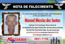 Falecimento 16/06/20