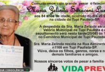 Falecimentos 20/06/20