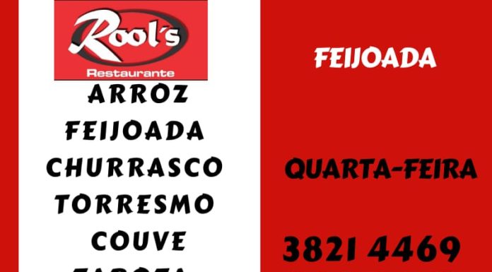 Hoje tem Feijoada no Rool’s Restaurante