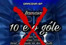 Festa clandestina é denunciada e será embargada pela Prefeitura de Dracena