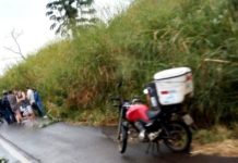 Acidente com moto deixa vítima com ferimentos leves na SP-294