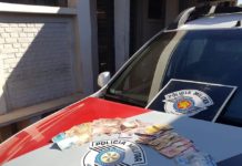 Polícia Militar age rápido recupera dinheiro e prende autores de roubo a Posto de Combustíveis em Ouro Verde