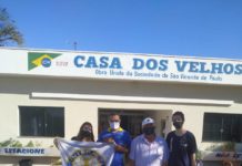 Interactianos do Rotary Club de Dracena entregam Cadeira de Rodas para a Casa dos Velhos