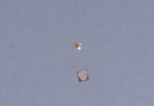 Balão foi visto no Céu de Dracena no início da noite desta terça-feira