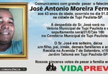 Falecimentos 01/07/20