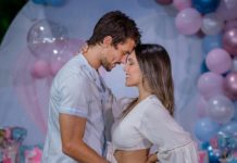 Jogador Rodrigo Caio e esposa Tayane Carvalho estão grávidos