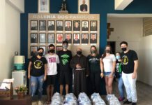 Alunos de Medicina da Unifadra doam cestas básicas para entidades de Dracena