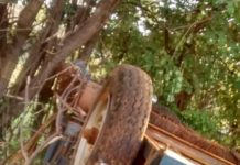 Máquina Varredora que custou R$ 80 mil em 2015, está abandonada