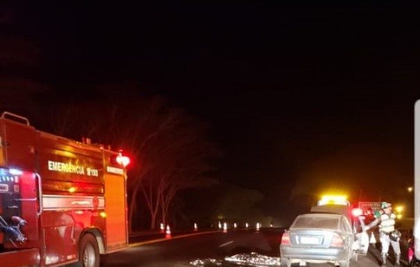 Mulher morre em acidente registrado na SP-294, entre Osvaldo Cruz e Inúbia Paulista