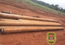 Polícia Civil esclarece furto de canos de irrigação agrícola ocorrido em Paulicéia