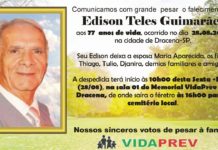 Falecimentos 28/08/20