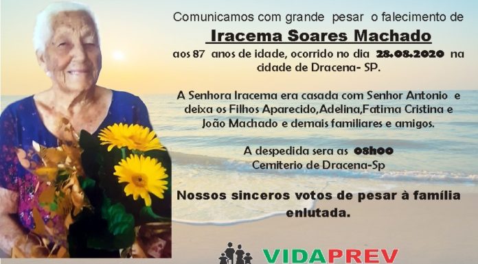 Falecimentos 29/08/20