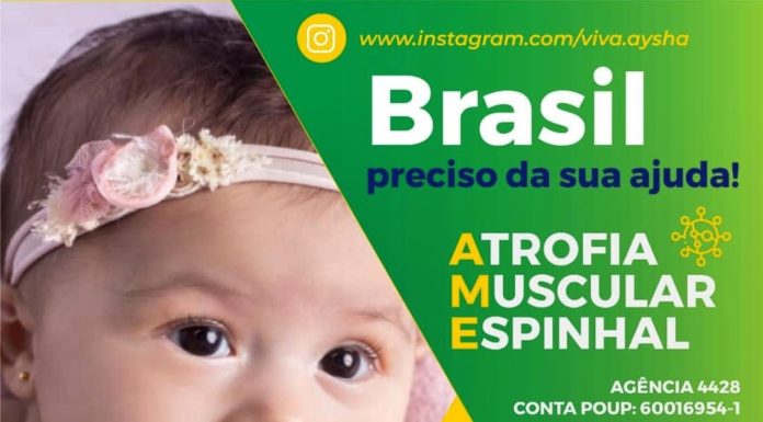 Vamos todos colaborar com a pequena Aysha