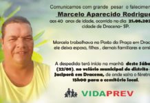 Falecimentos 21/08/20