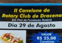 Rotary Club de Dracena promove o II Canelone em prol da Fundação Rotária