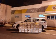 Polícia Rodoviária localiza mais de 1 tonelada de maconha escondida sob carga de canos de PVC e prende homem em flagrante