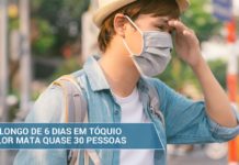 Calor mata quase 30 pessoas em Tóquio ao longo de 6 dias