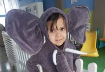 Pequena Alicia Puga de Dracena participa de jornal da afiliada da Rede Globo em Porto Alegre/RS.