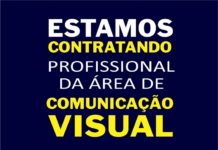 Foco Comunicação Visual está contratando funcionário