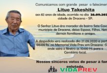 Falecimento 26/09/20