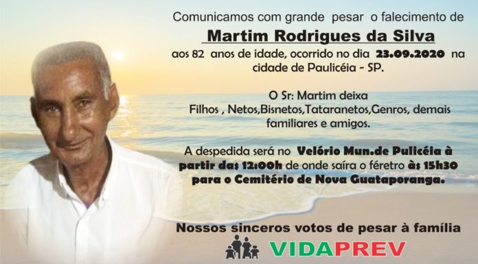 Falecimentos 23/09/20