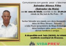 Falecimento 28/09/20