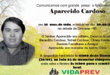 Falecimentos 20/09/20