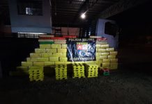 Após abordagem em Presidente Prudente, Baep apreende mais de 2 toneladas de maconha e recupera caminhão furtado