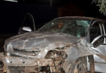 Acidente deixa jovem de 20 anos gravemente ferido
