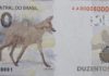 Banco Central lança nota de R$ 200, com imagem de lobo-guará