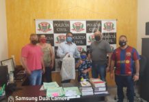 Criança visita Delegacia de Polícia de Junqueirópolis
