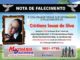 Falecimento 18/10/20