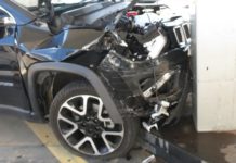 Acidente envolve três veículos no centro de Dracena na manhã deste domingo