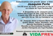 Falecimentos 03/10/20