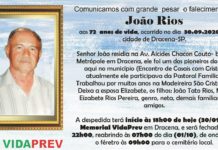 Falecimento 30/09/20