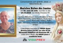 Falecimentos 21/10/20