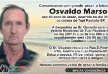 Falecimentos 29/10/20