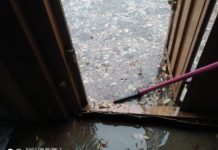 Chuva causa diversos prejuízos em empresas, comerciantes estão revoltados com a falta de atenção da administração