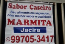 Marmita Sabor Caseiro da Jacira, ligue e faça sua encomenda