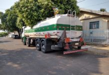 Motorista é abordado sob suspeita de furtar combustível de caminhão-tanque placas de Dracena, em Adamantina