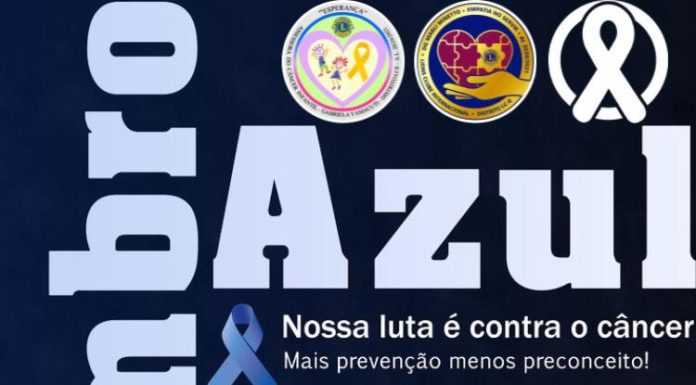 Distrito LC-8 do Lions Clube participa da Campanha Novembro Azul ” Prevenção Câncer de Próstata”