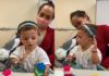 Bebê de 2 anos passa a reconhecer sons e aprende a falar ‘mamãe’ após receber aparelho de hospital da USP