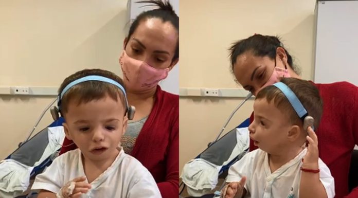 Bebê de 2 anos passa a reconhecer sons e aprende a falar ‘mamãe’ após receber aparelho de hospital da USP
