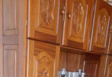 Vende-se Jogo completo de Cozinha de Madeira maciça